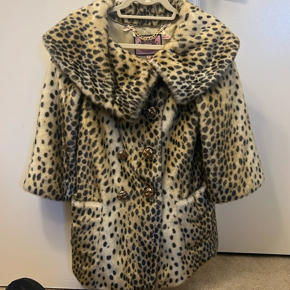 Juicy couture fur coat